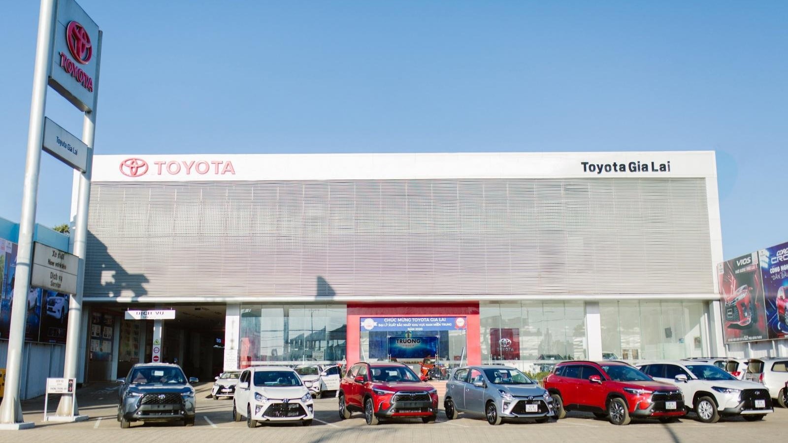 Gia Lai: Đại lí Toyota Gia Lai